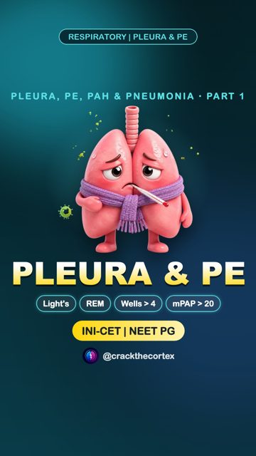 Pleural Effusion, PE & Pulmonary Hypertension